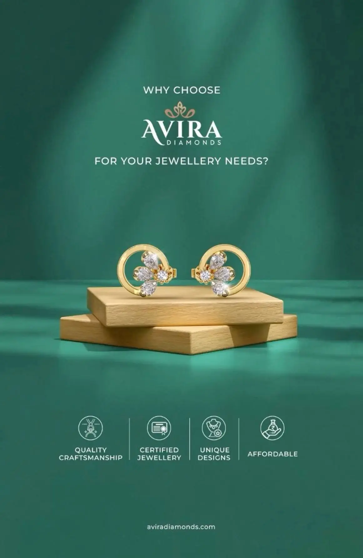AVIRA diamonds advertisement